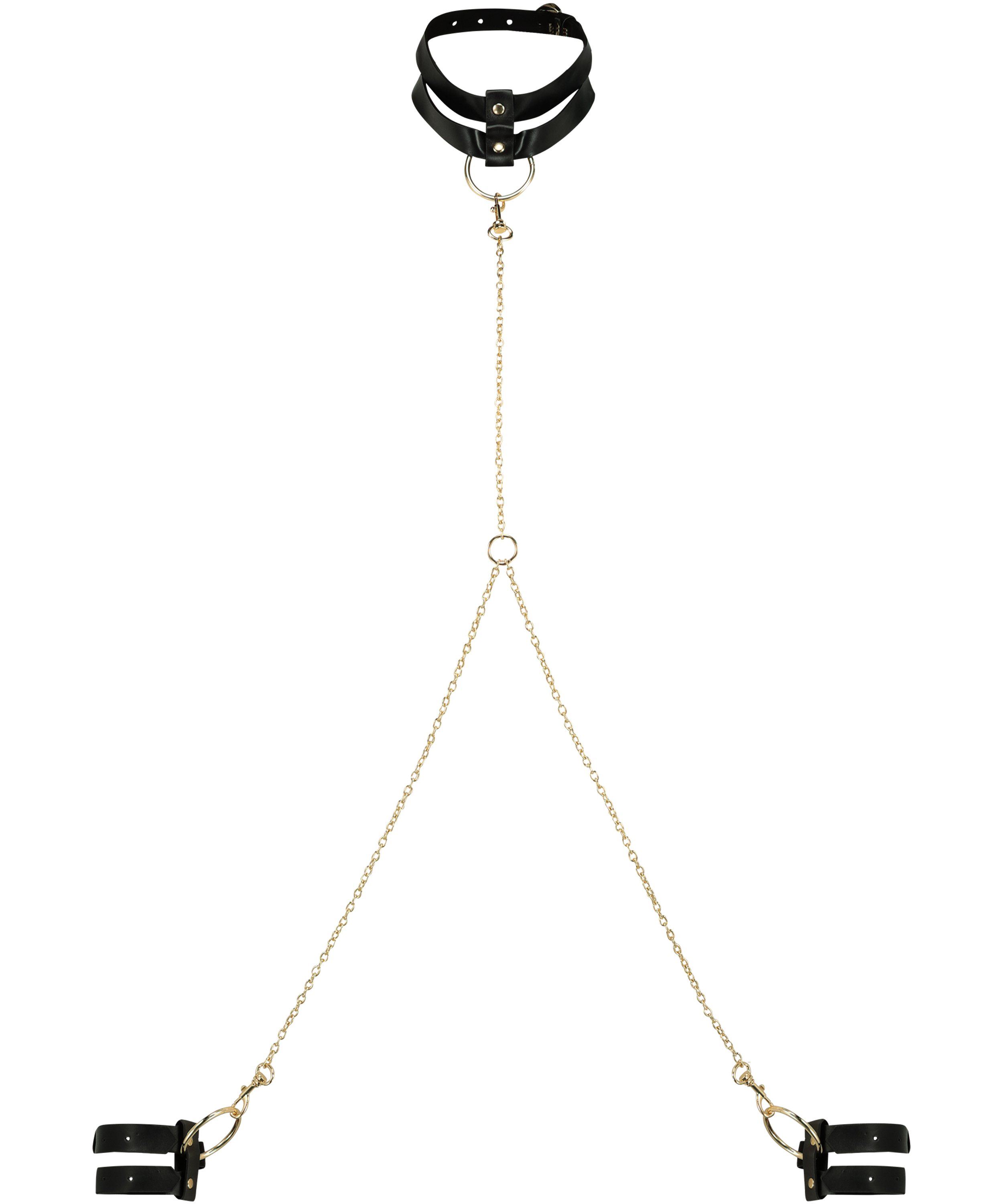 Private choker handbojor, Svart, main