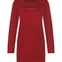 Nattskjorta med rund hals, R&ouml;d