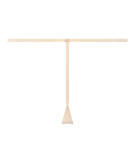 Sömlös stringtrosa, Beige