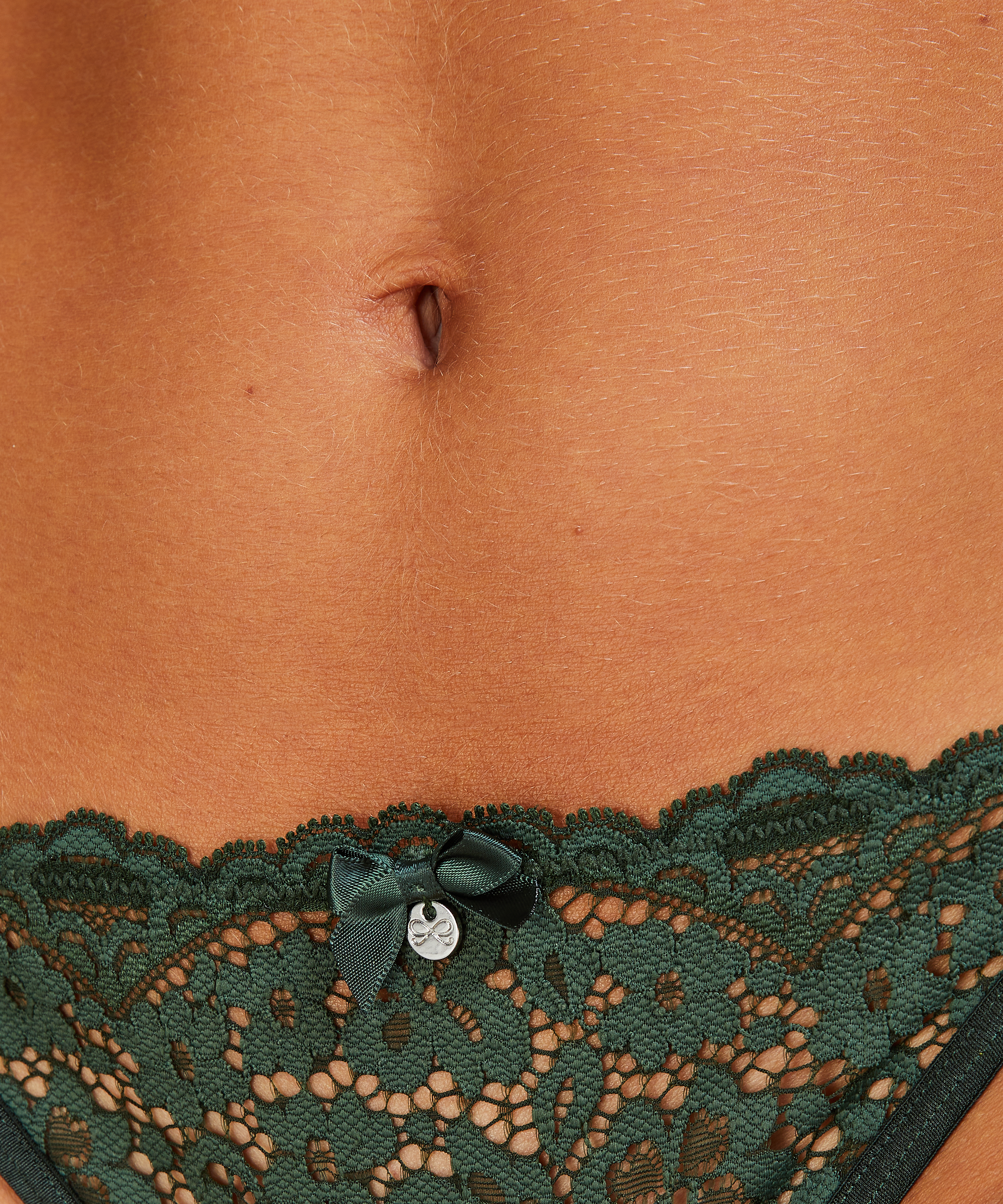 Rose Tanga stringtrosa, grön, main