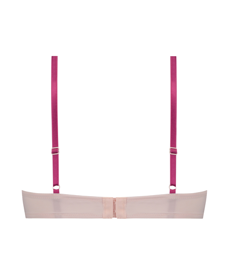Formpressad bygel-bh Plunge, Rosa