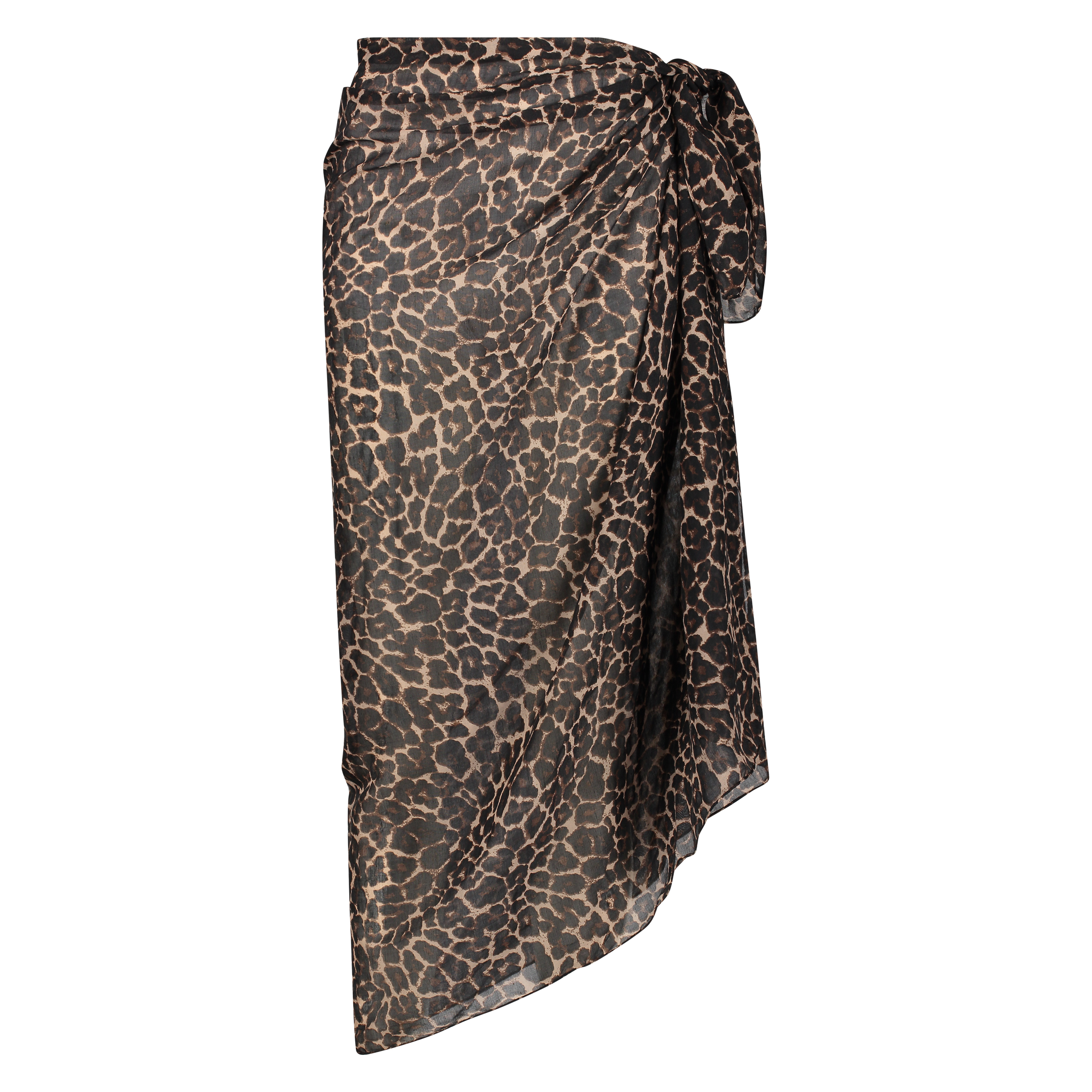 Sarongen Leopard, Svart, main