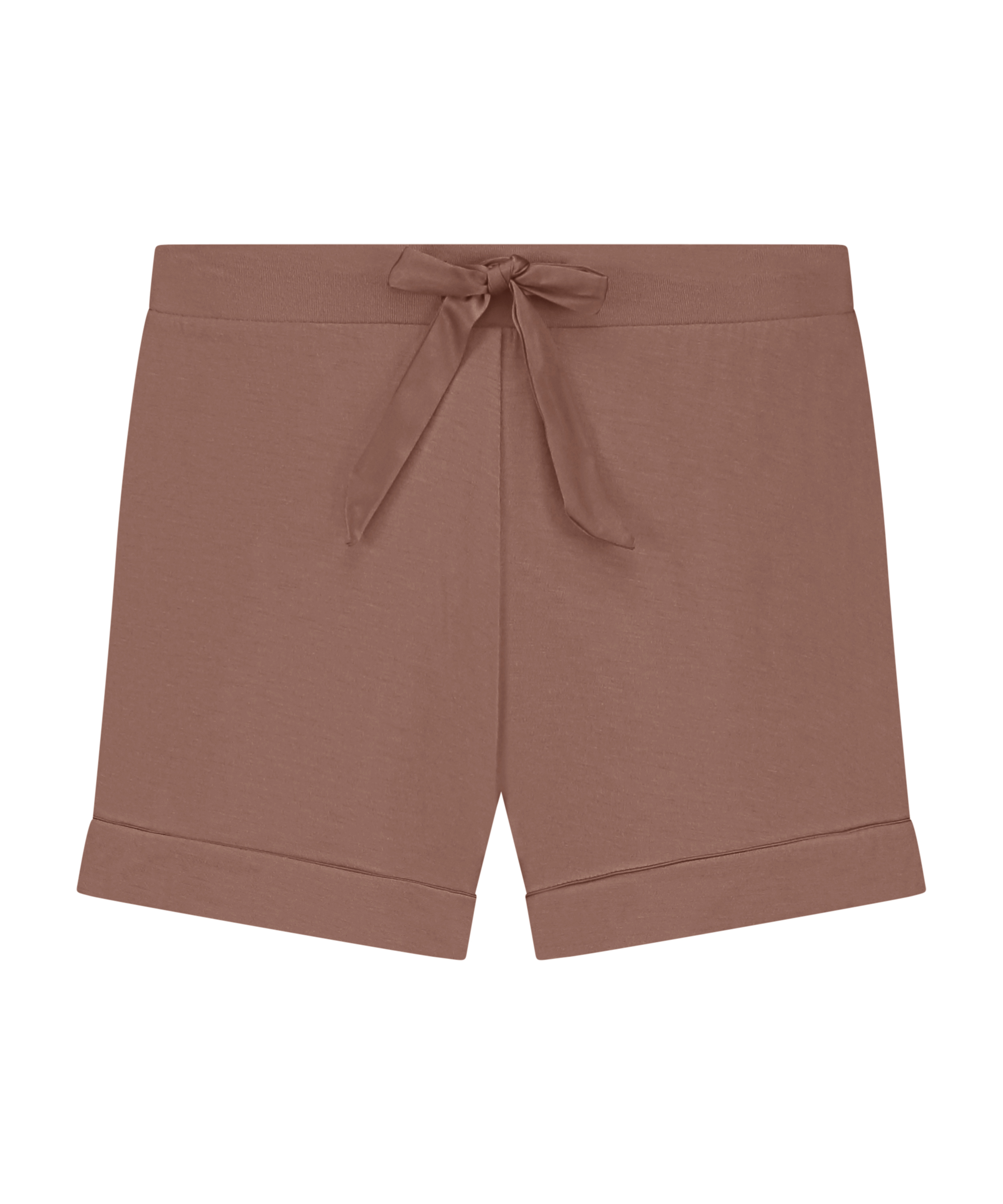 Shorts i jersey Essential, Brun, main