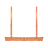Formpressad push-up-bh med bygel Marine, Orange