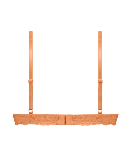 Formpressad push-up-bh med bygel Marine, Orange