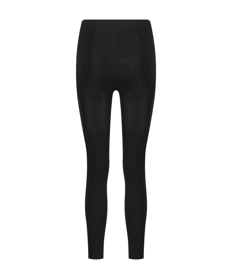 100 Denier mysiga leggings, Svart