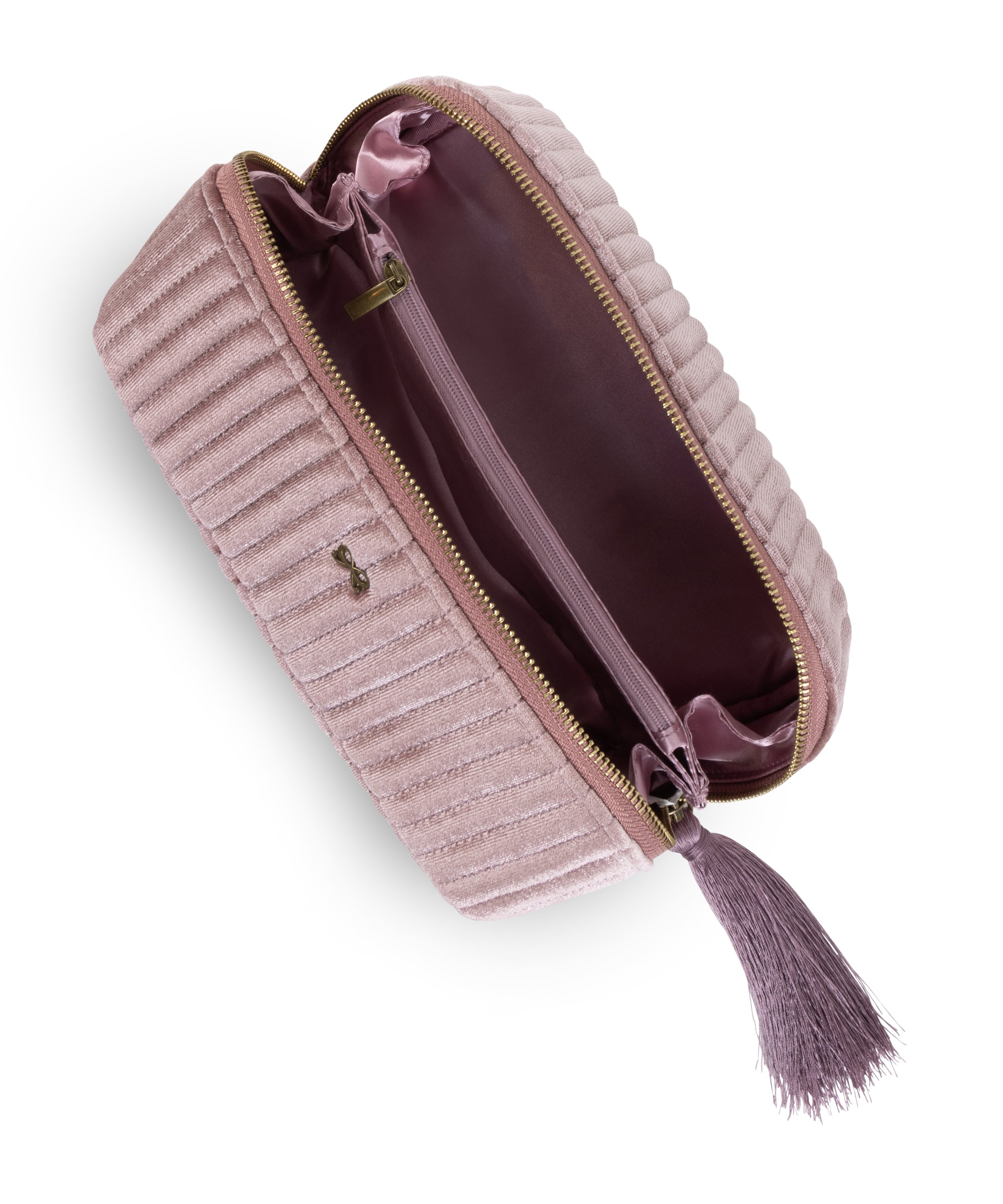 Sminkväska Velour, Rosa, main