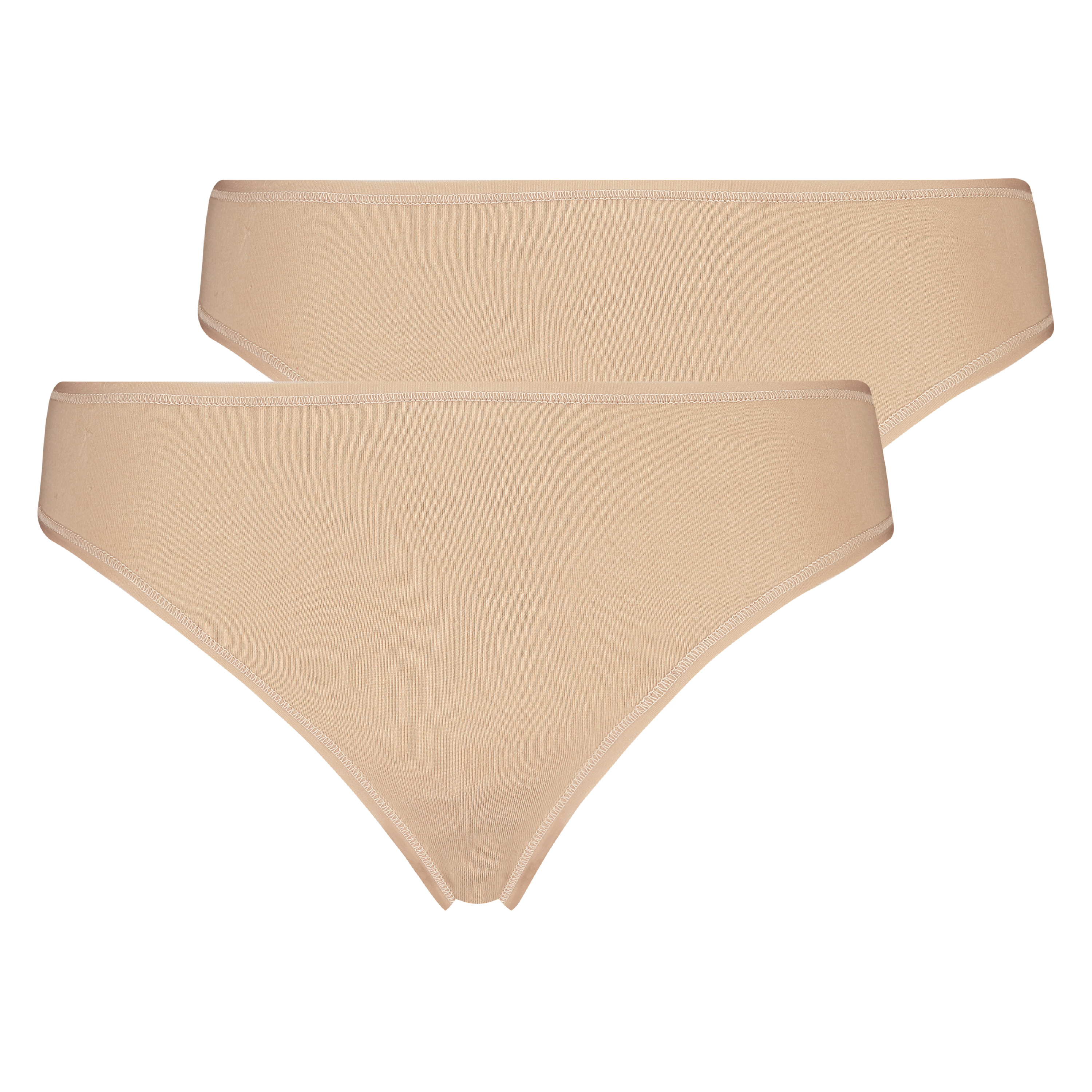 2-pack stringtrosor Kim Cotton, Beige, main