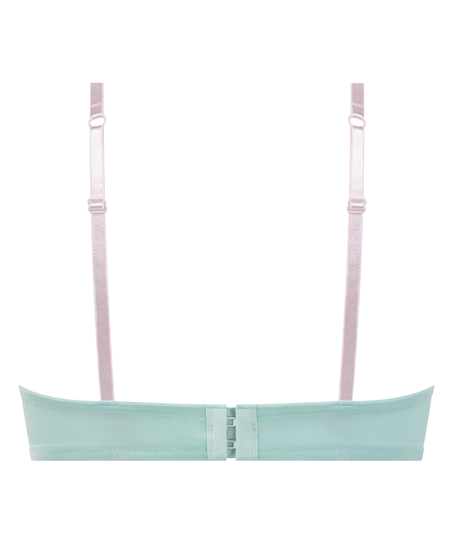 Formpressad bygel-bh Lace & Shine, Blå