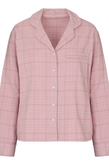 Hunkemöller Pyjamasjacka Longsleeve Woven dam – bild 3