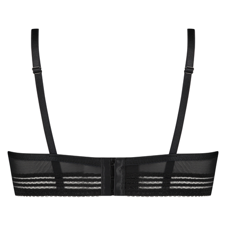 Icke-formpressad bygel-bh Eden, Svart