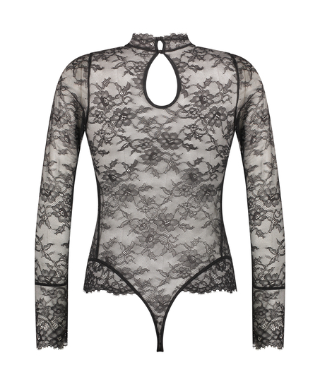 Bodysuit Nicole, Svart