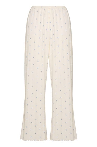 Hunkemöller Pyjamasbyxor Loose Pointelle dam – bild 3