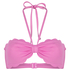 Bandeau bikinitopp Scallop, Rosa