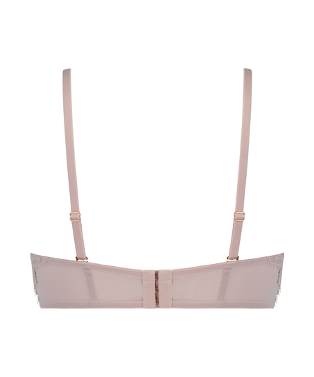 Formpressad axelbandslös bygel-bh Leni, Lila