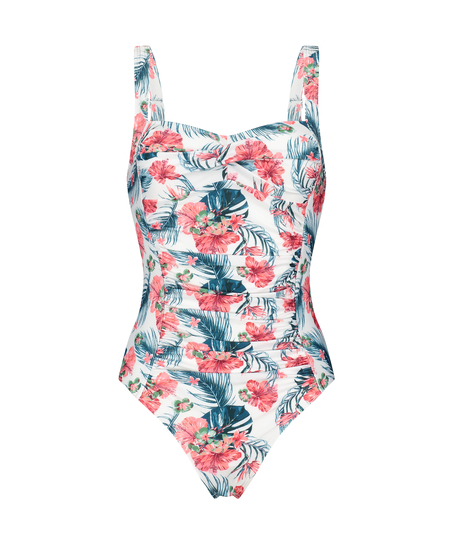 Vintage baddräkt, Vit