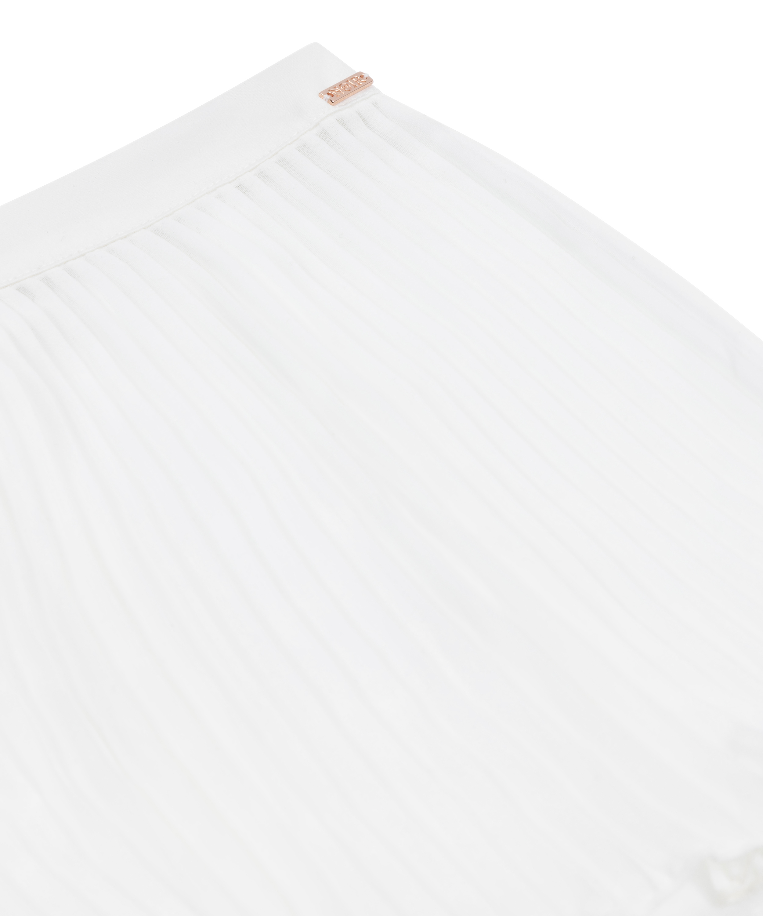 Plisse shorts, Vit, main