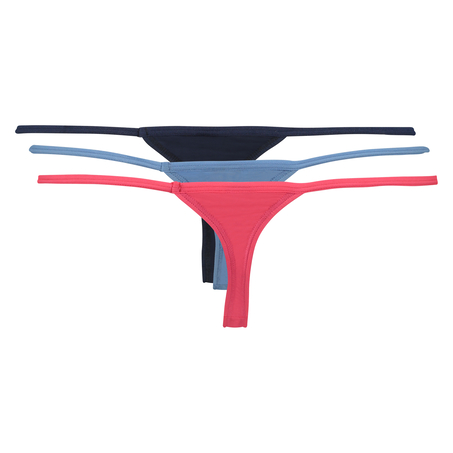 3-pack tangas micro, Rosa