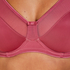 Icke-formpressad minimizer-bh med bygel Nina, Rosa