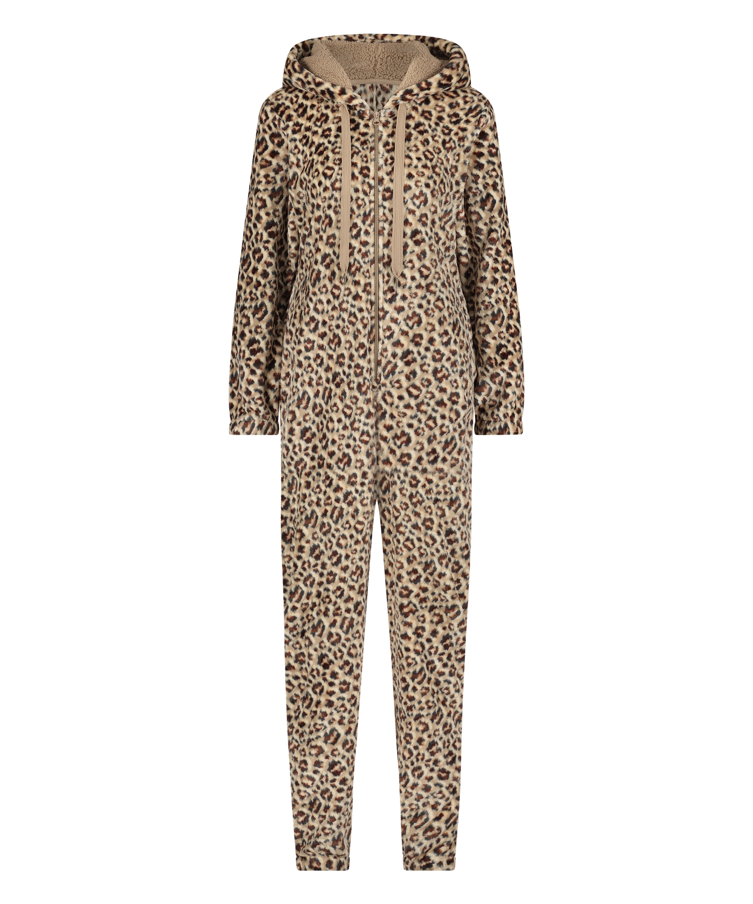 Onesie-fleece, Beige, main