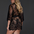 Kimono Lace Isabelle, Svart
