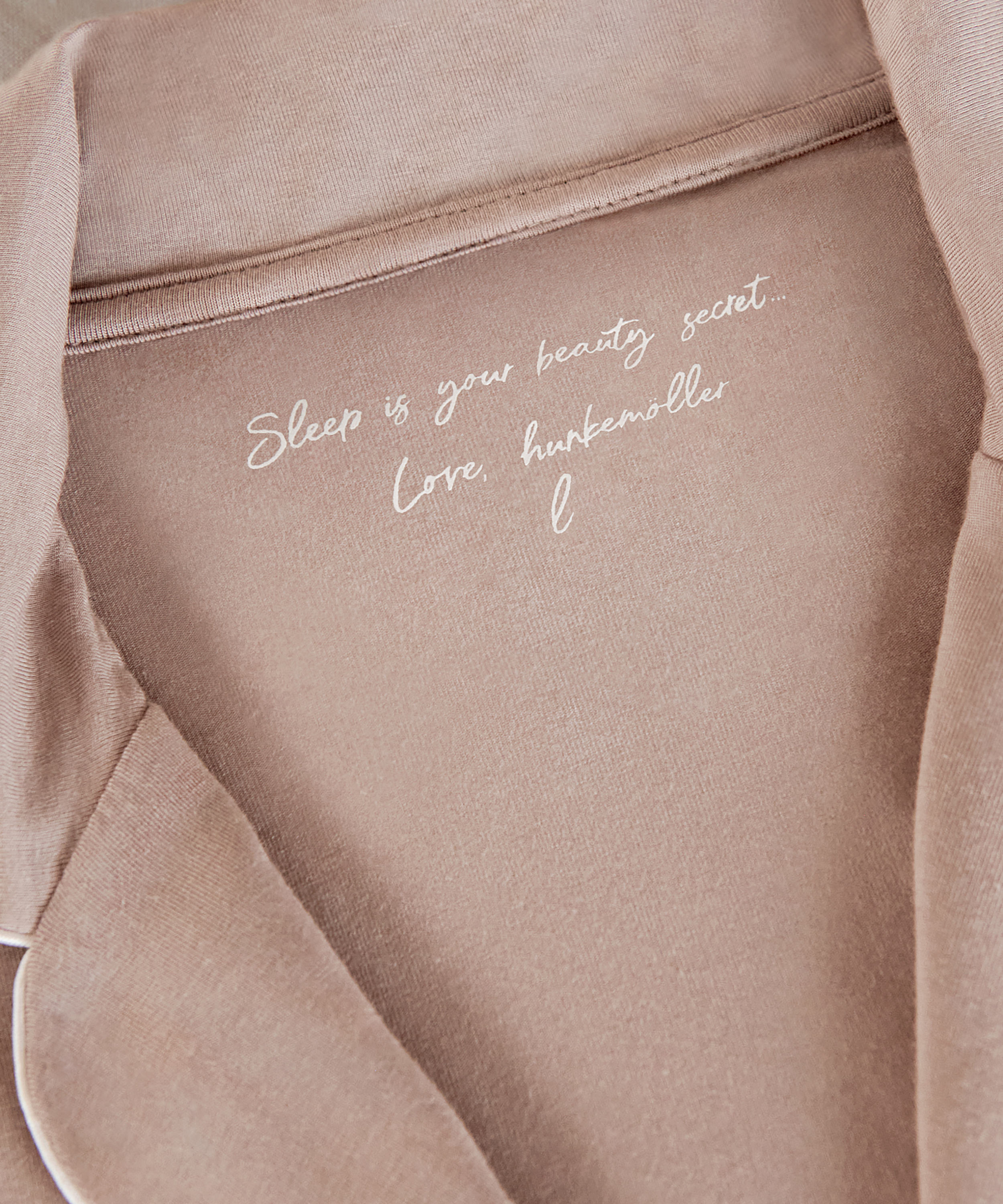 L&aring;ng&auml;rmad jerseyjacka Essential, Beige, main