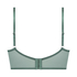 Formpressad longline-bh med bygel Bella, Grön