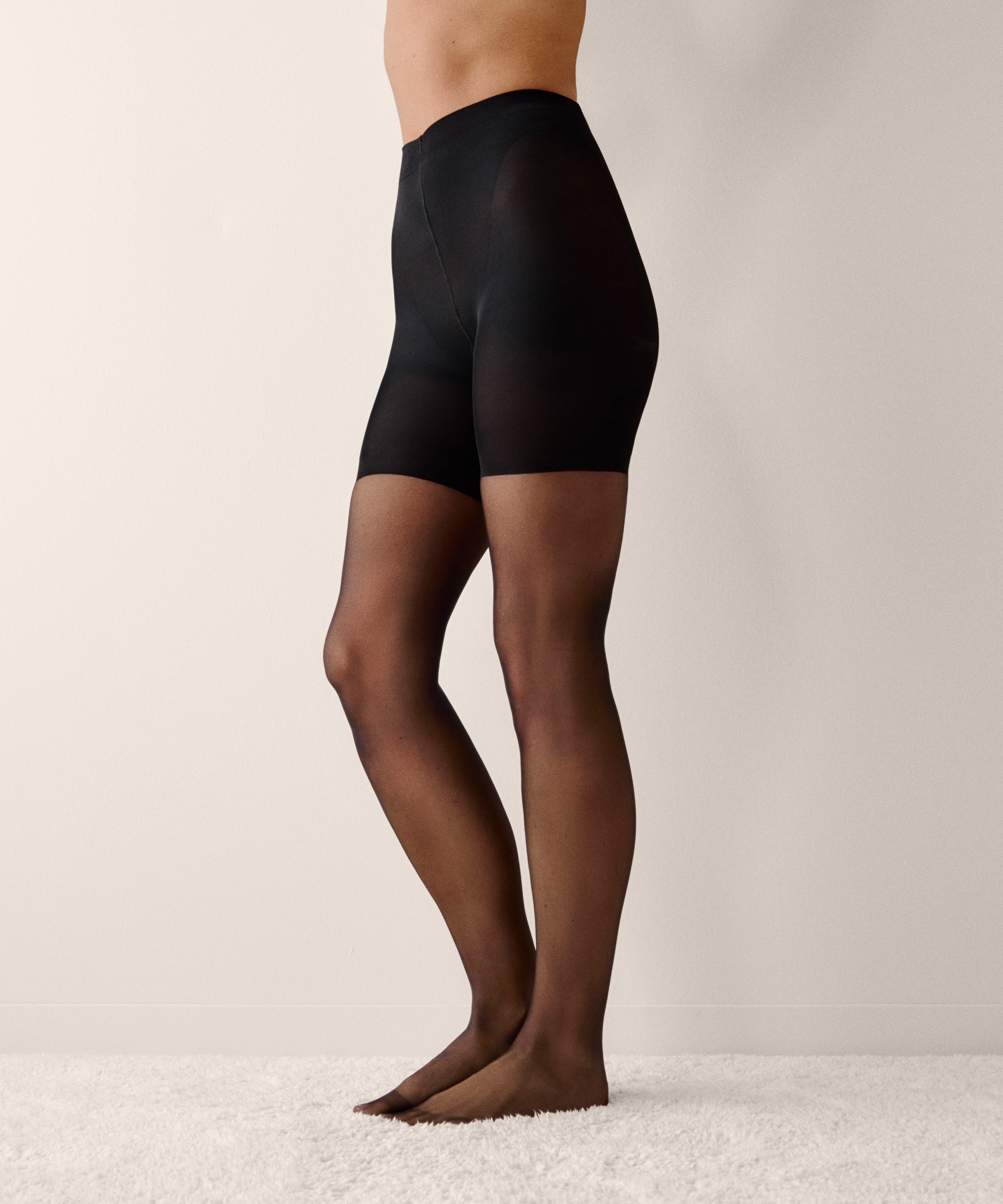 Strumpbyxor 15 Denier Total Lift & Shape, Svart, main