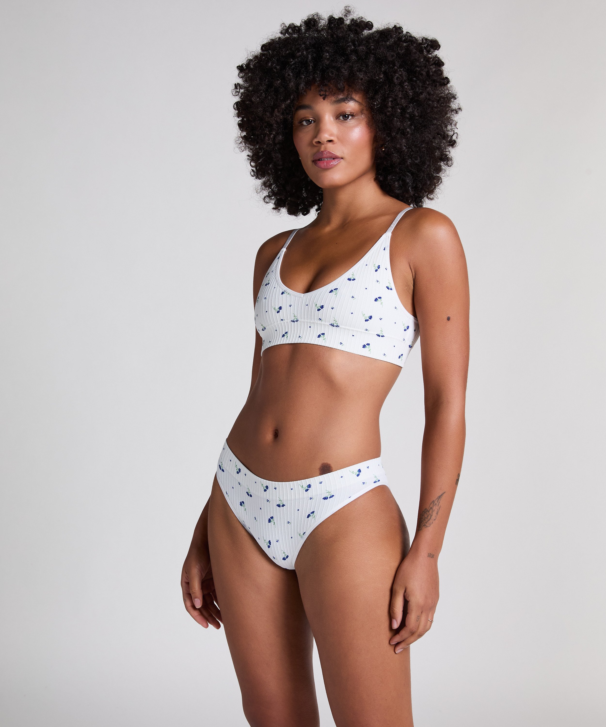 Bralette Dianne, Vit, main