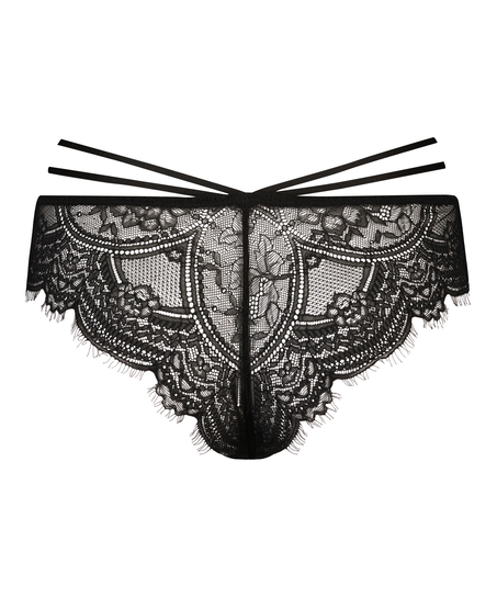 Sian högt skuren braziliantrosa, Svart