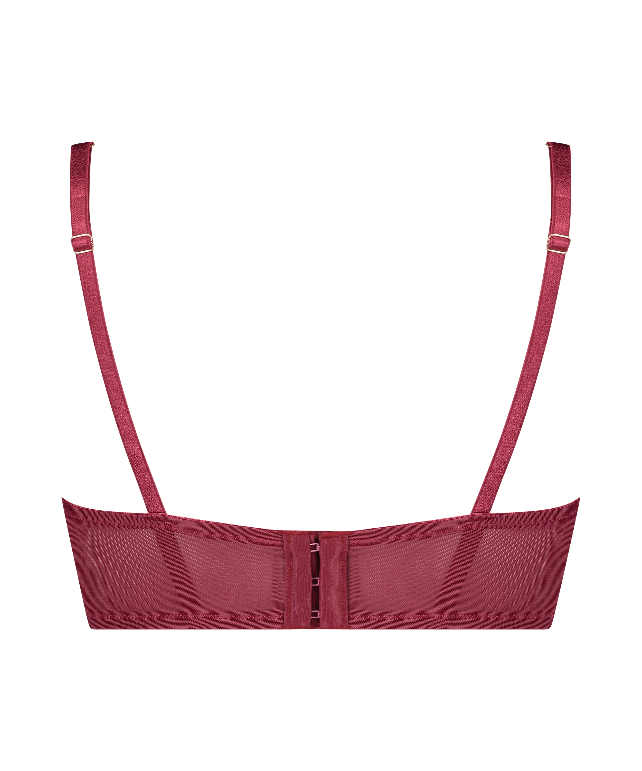 Chase formpressad bygel-bh med halv kupa Rebecca Mir, R&ouml;d, main