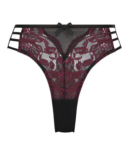 H&ouml;gt skuren braziliantrosa Astrid, Svart