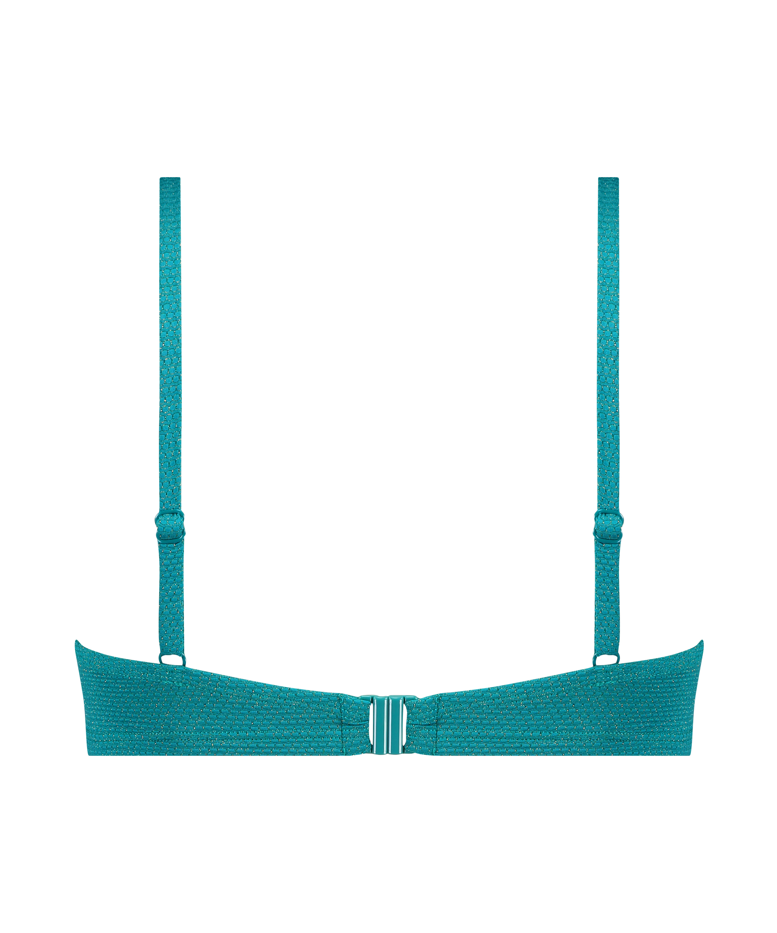 Bikiniöverdel Relief, Grön, main