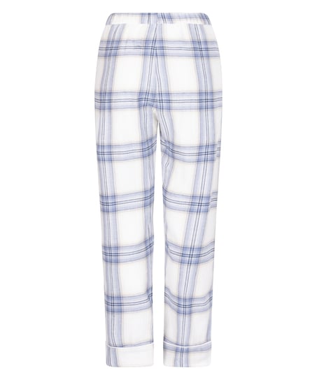 Pyjamasbyxori flanell, Bl&aring;