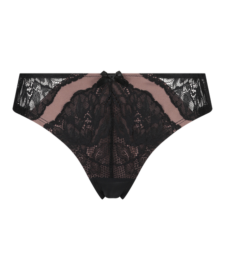 H&ouml;gt skuren brazilian-trosa Kimberley, Svart