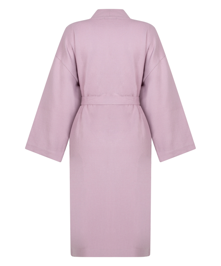 Morgonrock Waffle, Lila