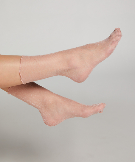 Strumpor Glitter, Rosa