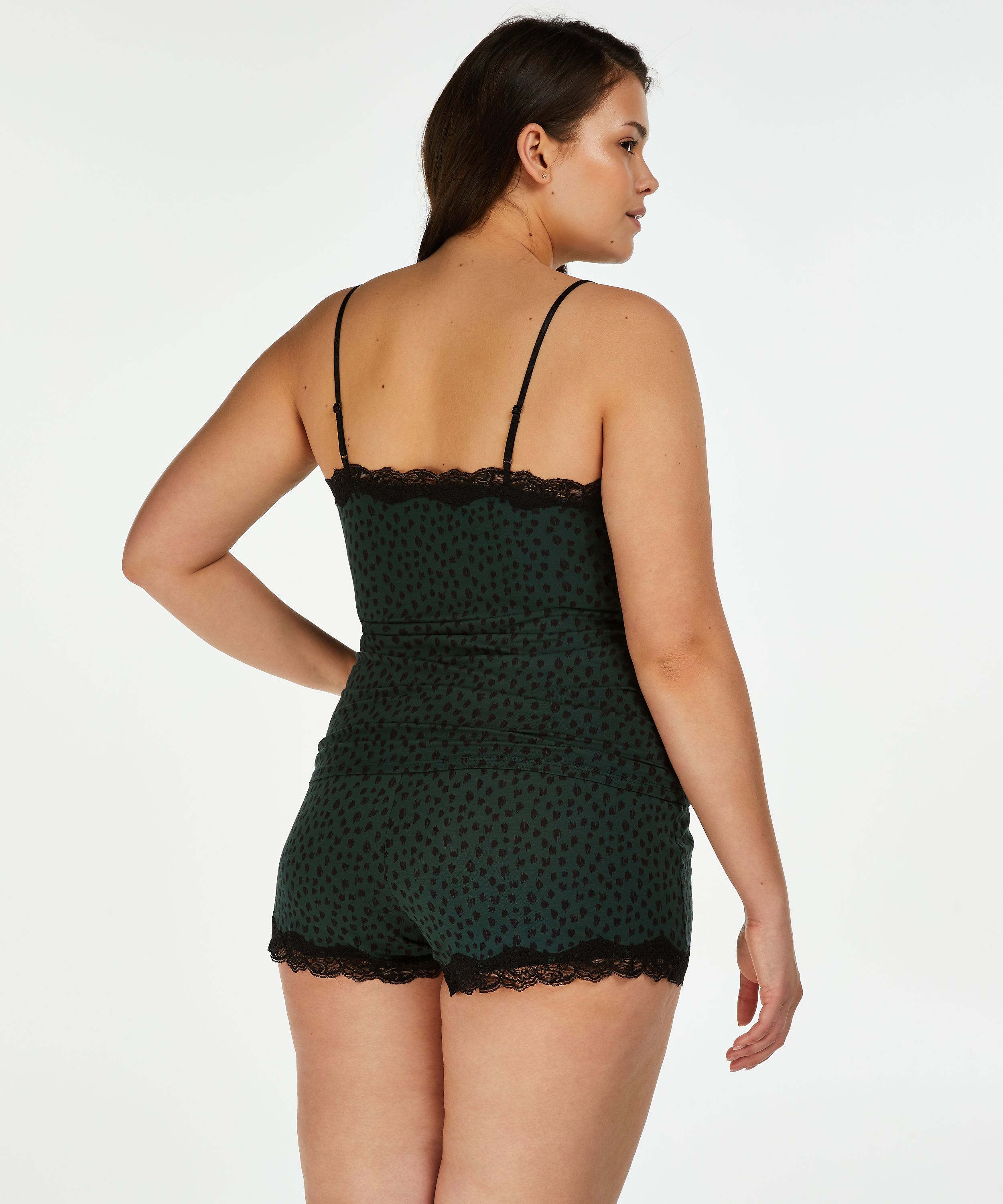 Pyjamasset, grön, main