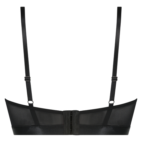 Vadderad bygelbeh&aring; longline Jenn, Rosa