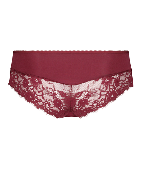 Yvenne Curvy brazilian-trosa, röd