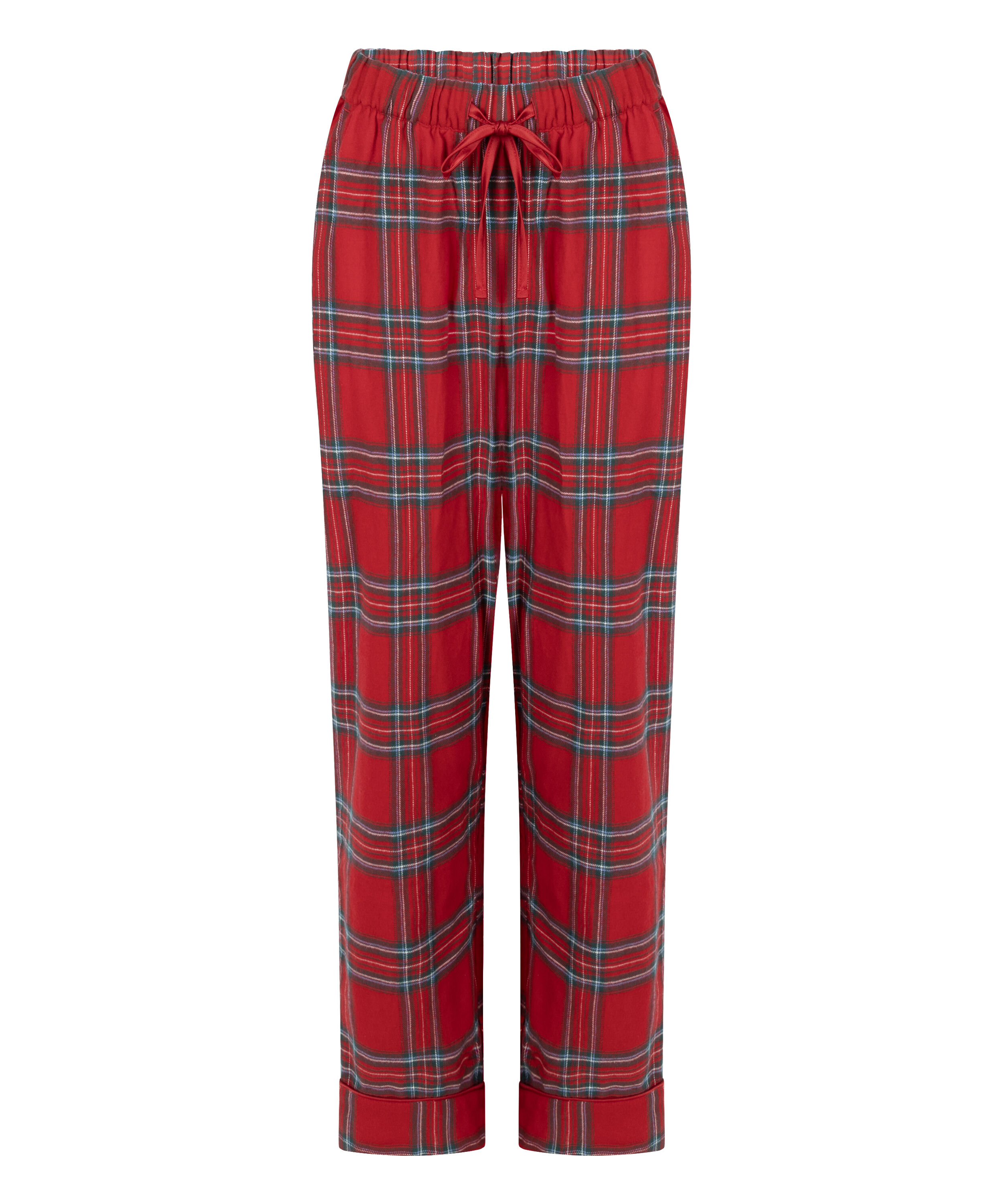 Pyjamasbyxori flanell, R&ouml;d