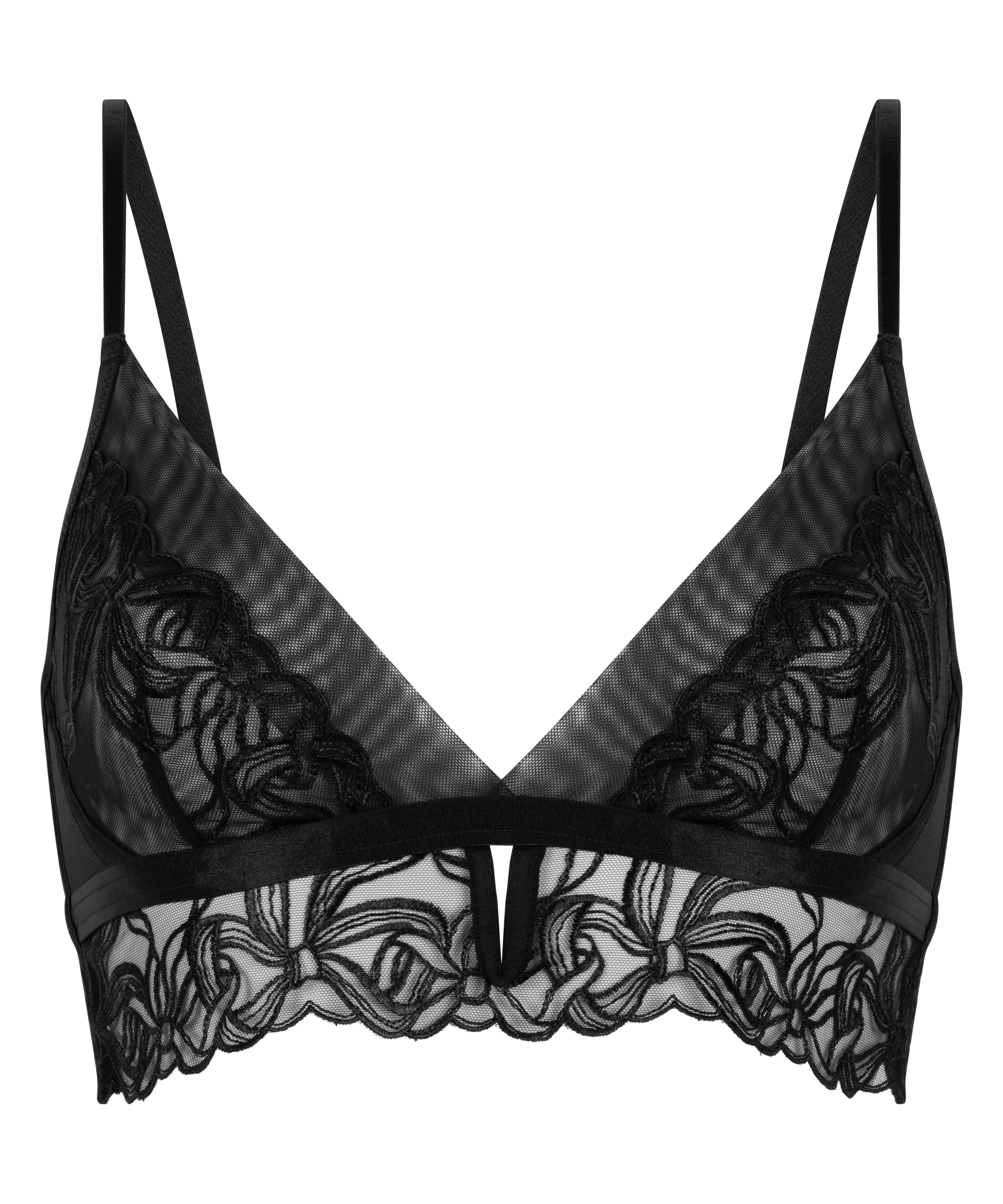 Bralette Beau, Svart, main