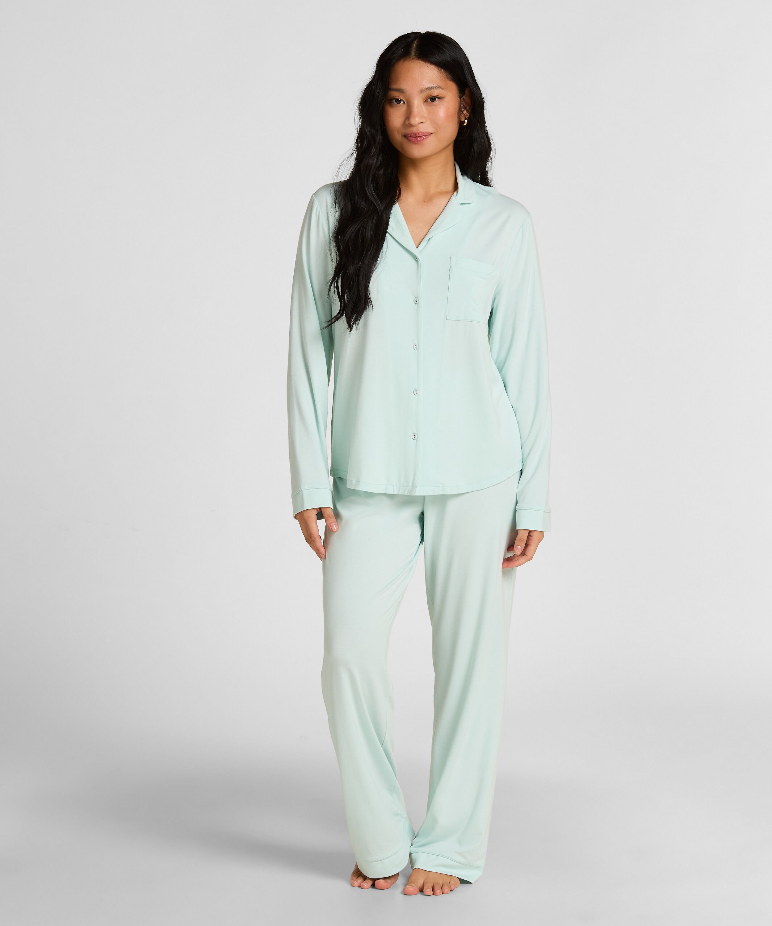 Jerseybyxor Essential, Blå