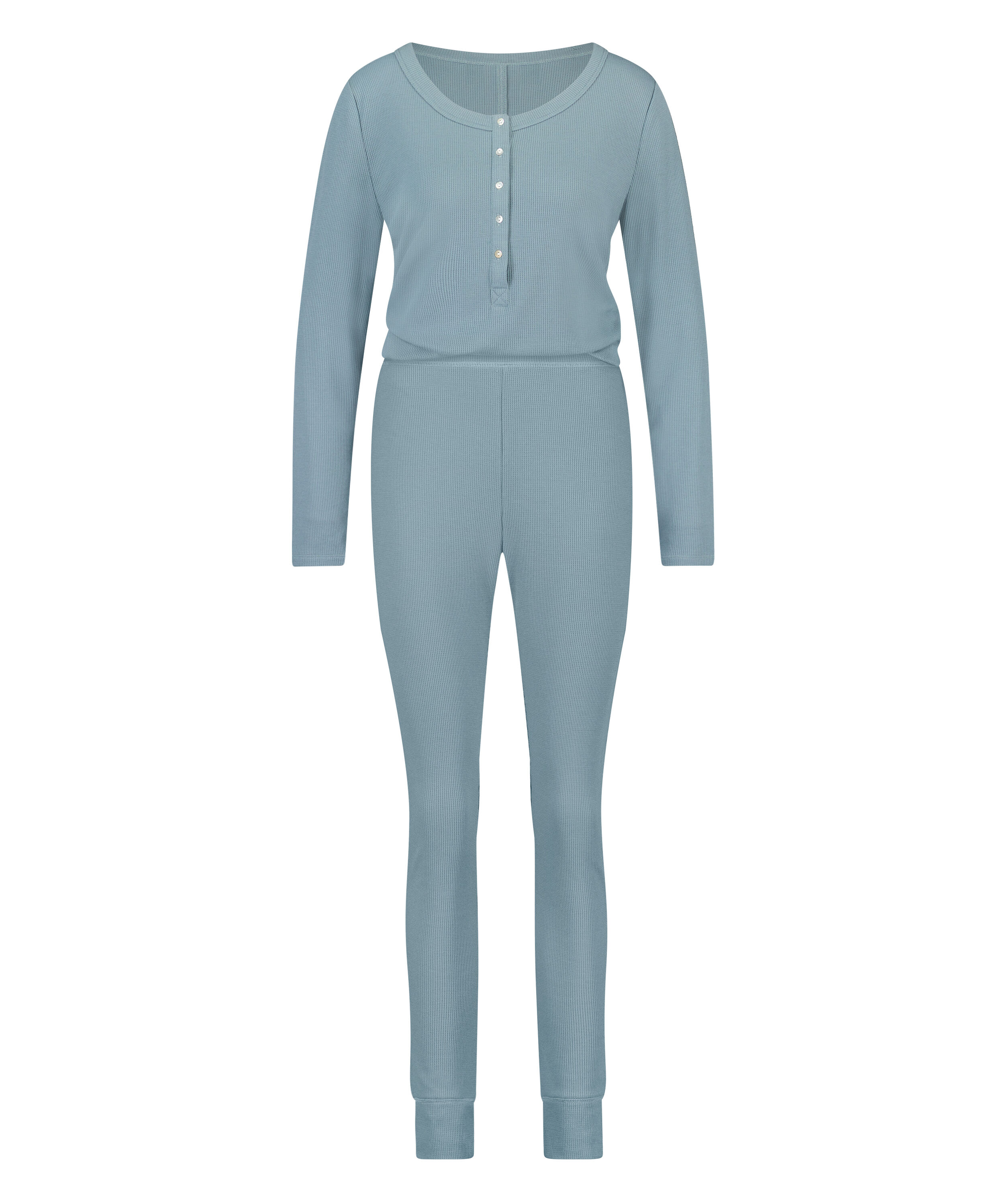 Waffle Placket pyjamas