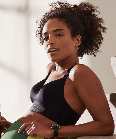 HKMX Sport-bh The All Star niv&aring; 2, Svart