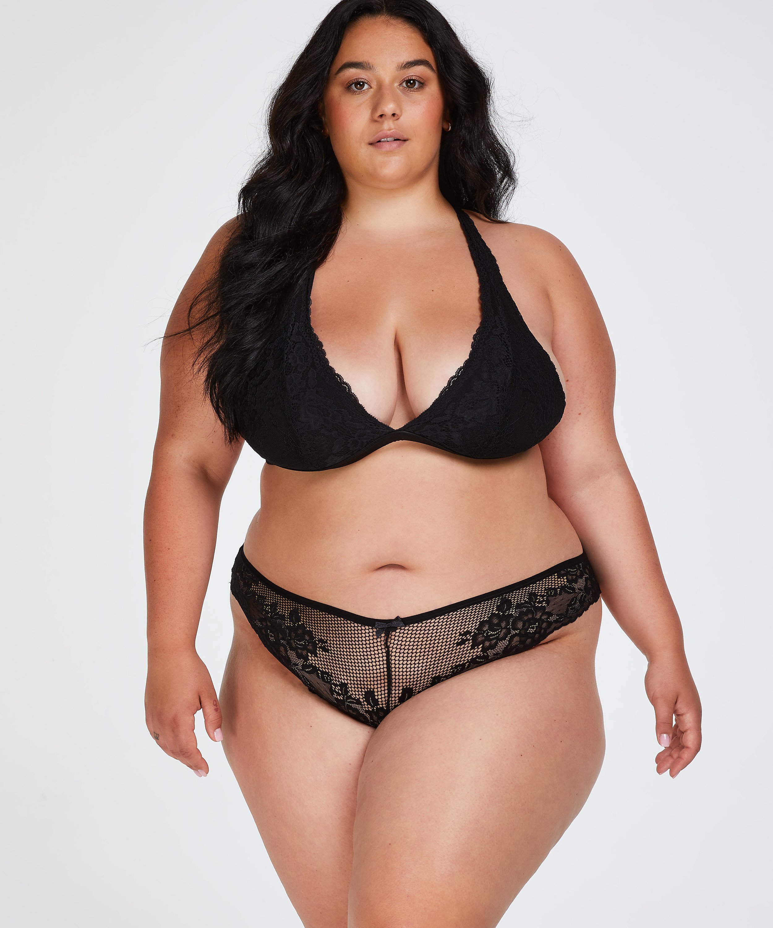 Brazilian-trosa Bianca, Svart, main