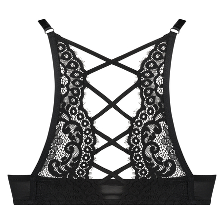 Formpressad bygel-bh med push-up Cardi, Svart