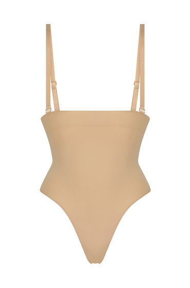 Hunkemöller Sömlös förbättrande stringtrosa med hög midja trosor dam – bild 3