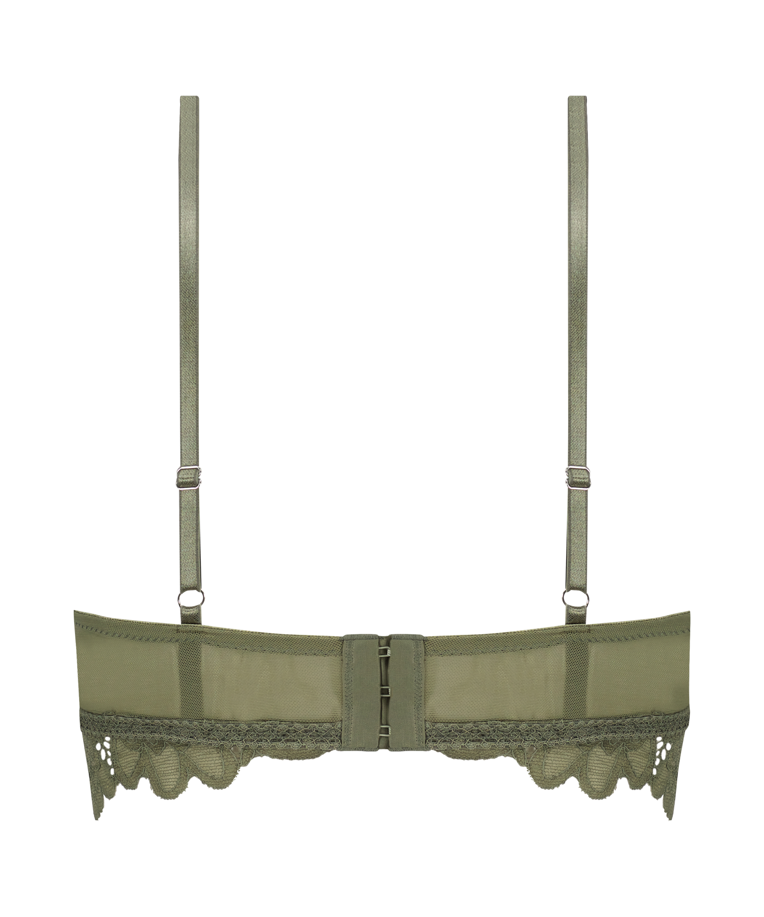 Formpressad longline bh utan bygel Shiloh, Gr&ouml;n, main