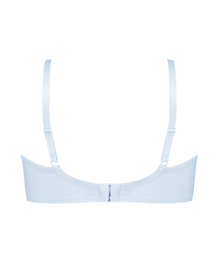 Icke-formpressad minimizer-bh med bygel Nina, Blå